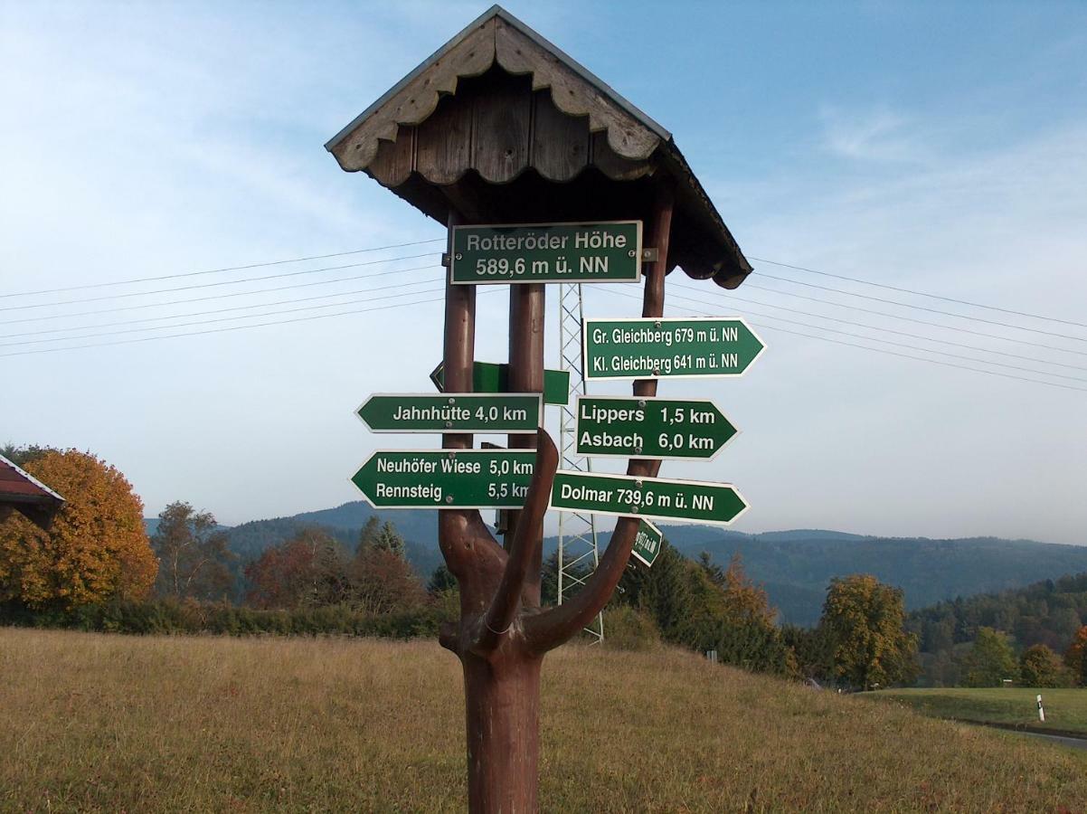 Ferienwohnung Wanderurlaub Thueringen Шмалькальден Екстер'єр фото